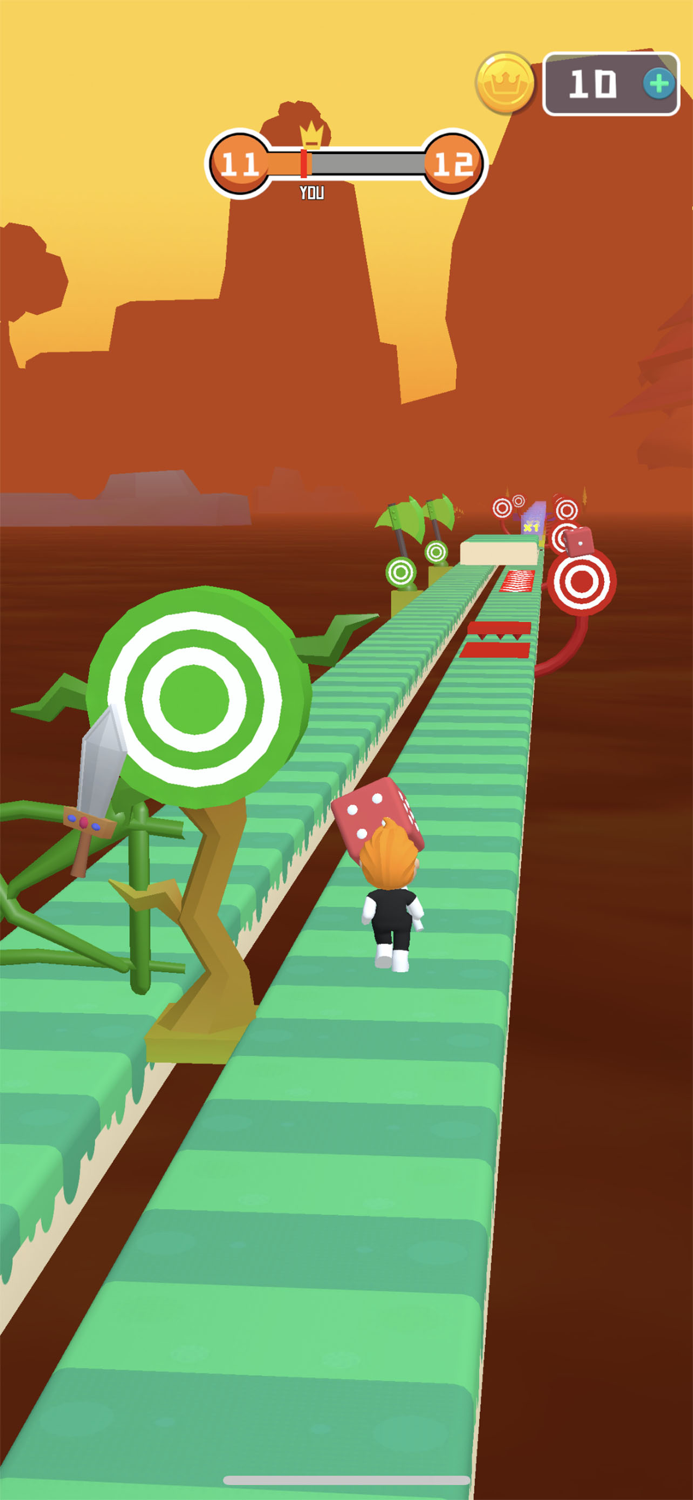 Tricky Runner Fun Racing Game
