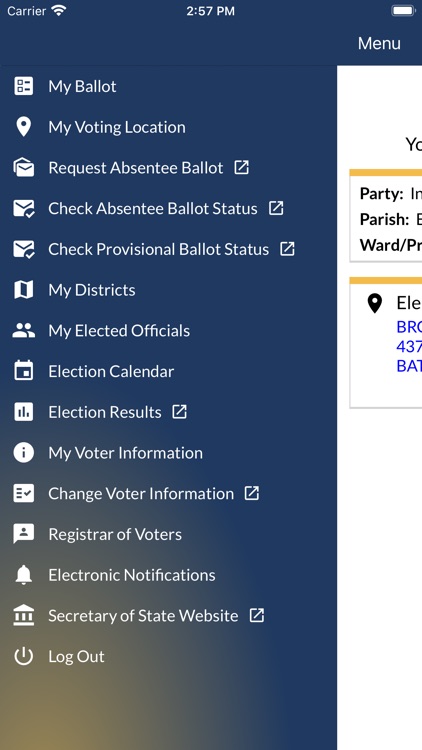 GeauxVote Mobile screenshot-3