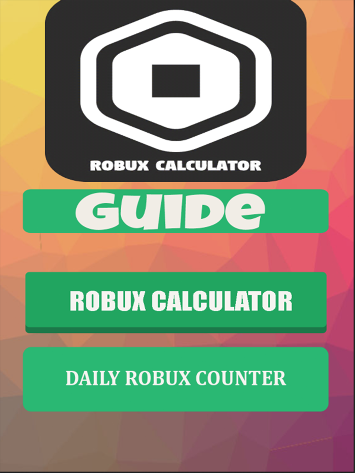 Robox Calc for RBX RO RBLX