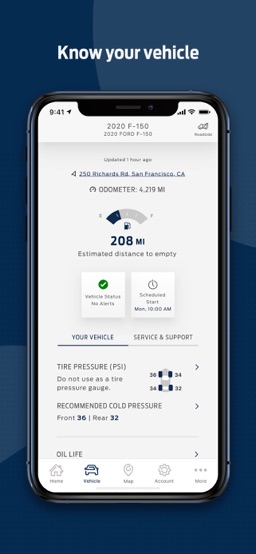 FordPass app screenshot