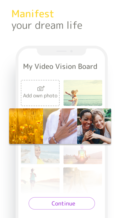 VisionBoard App PerfectlyHappy screenshot 2