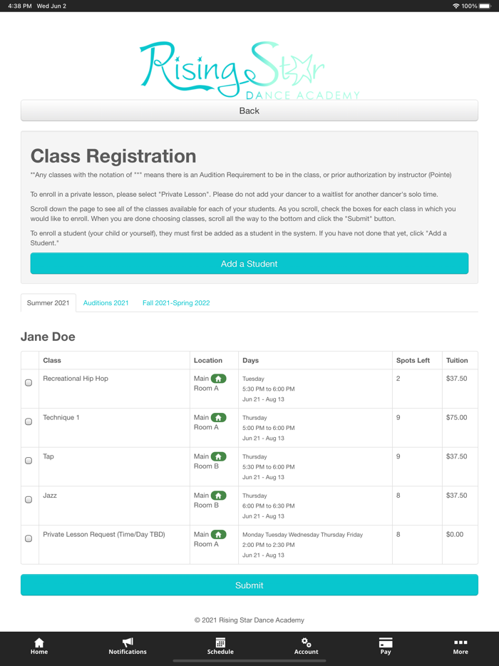 Rising Star Dance WI