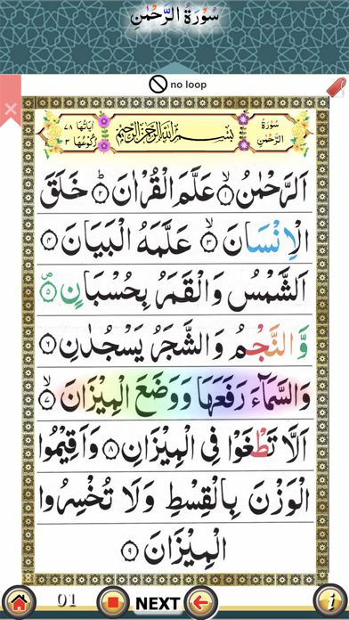 Surah Rahman with Sound screenshot 2