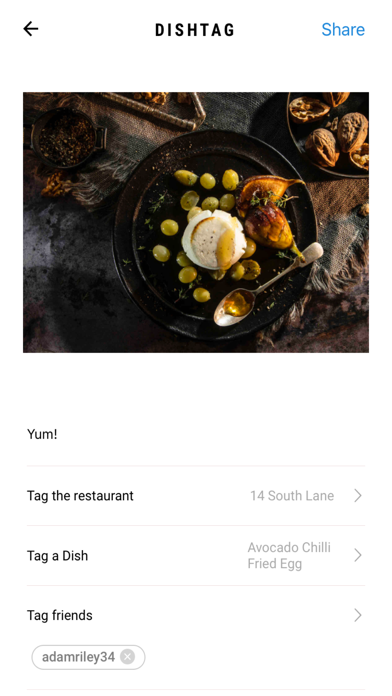 Dishtag: only for foodies screenshot 2