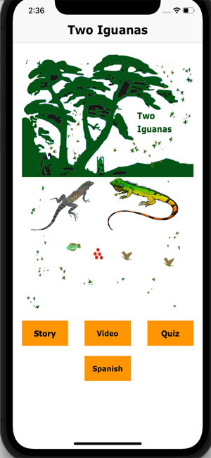 ‎Two Iguanas Screenshot