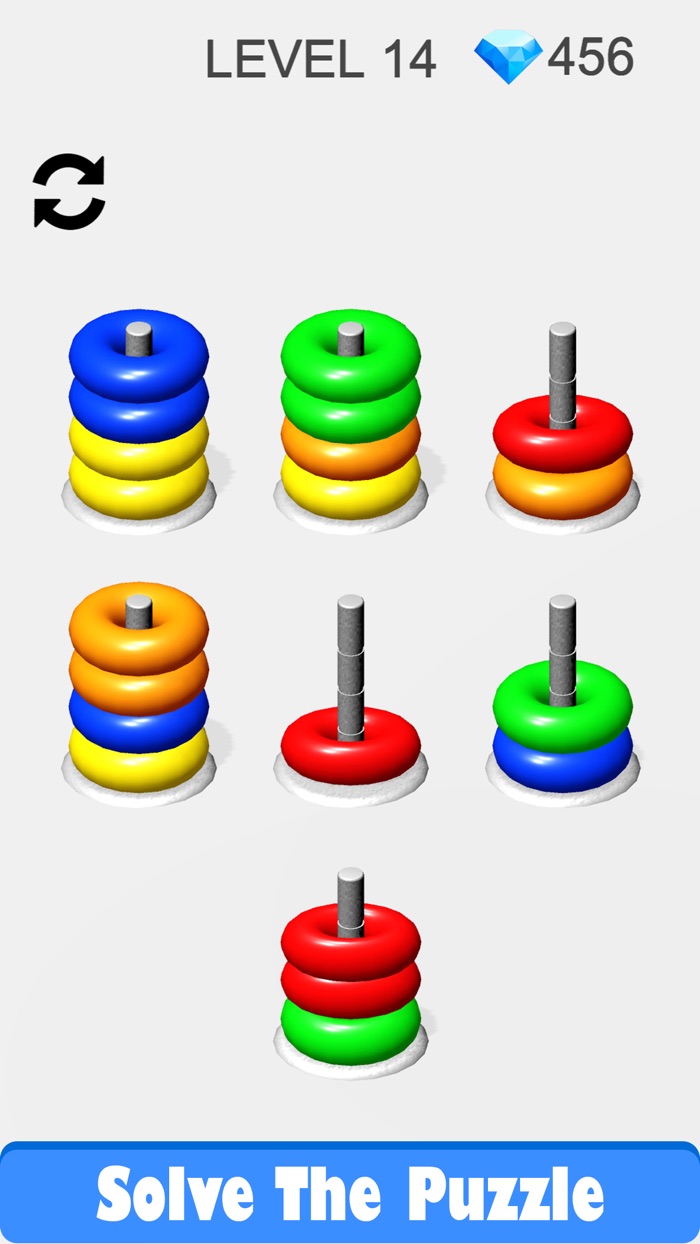 Hoop Stack Colors  Ring Games