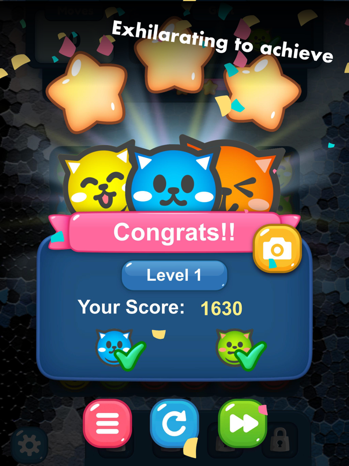 Cat Ball Puzzle Game