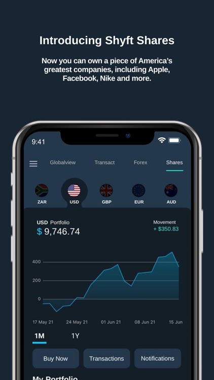 Shyft – Global Money App by Standard Bank Group
