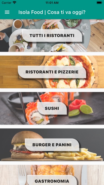 Isola Food App