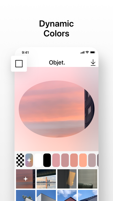 Objet - Aesthetic Photo Editor Screenshots