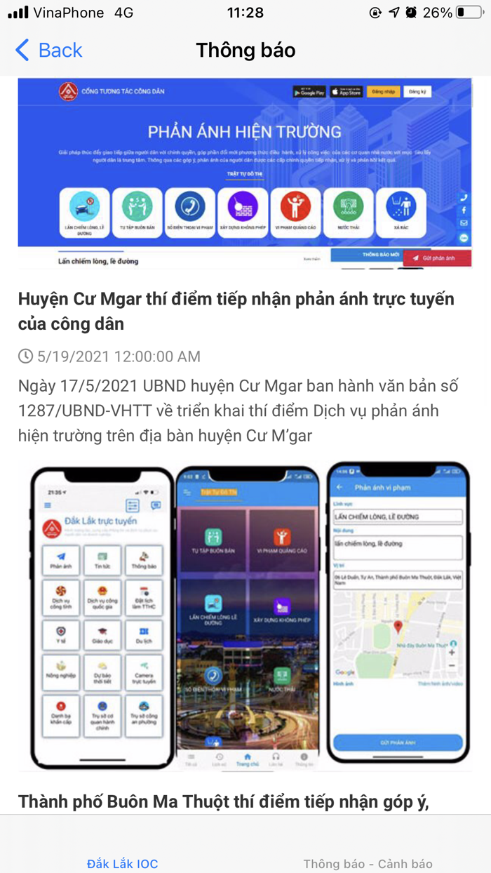Đắk Lắk Trực tuyến