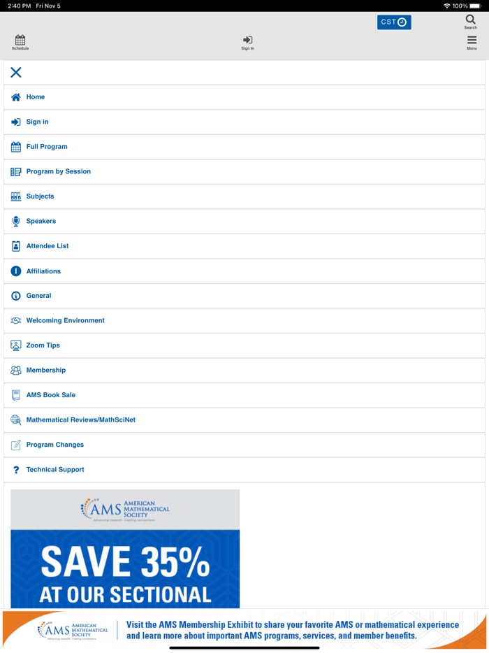 AMS Fall Southeastern 2021