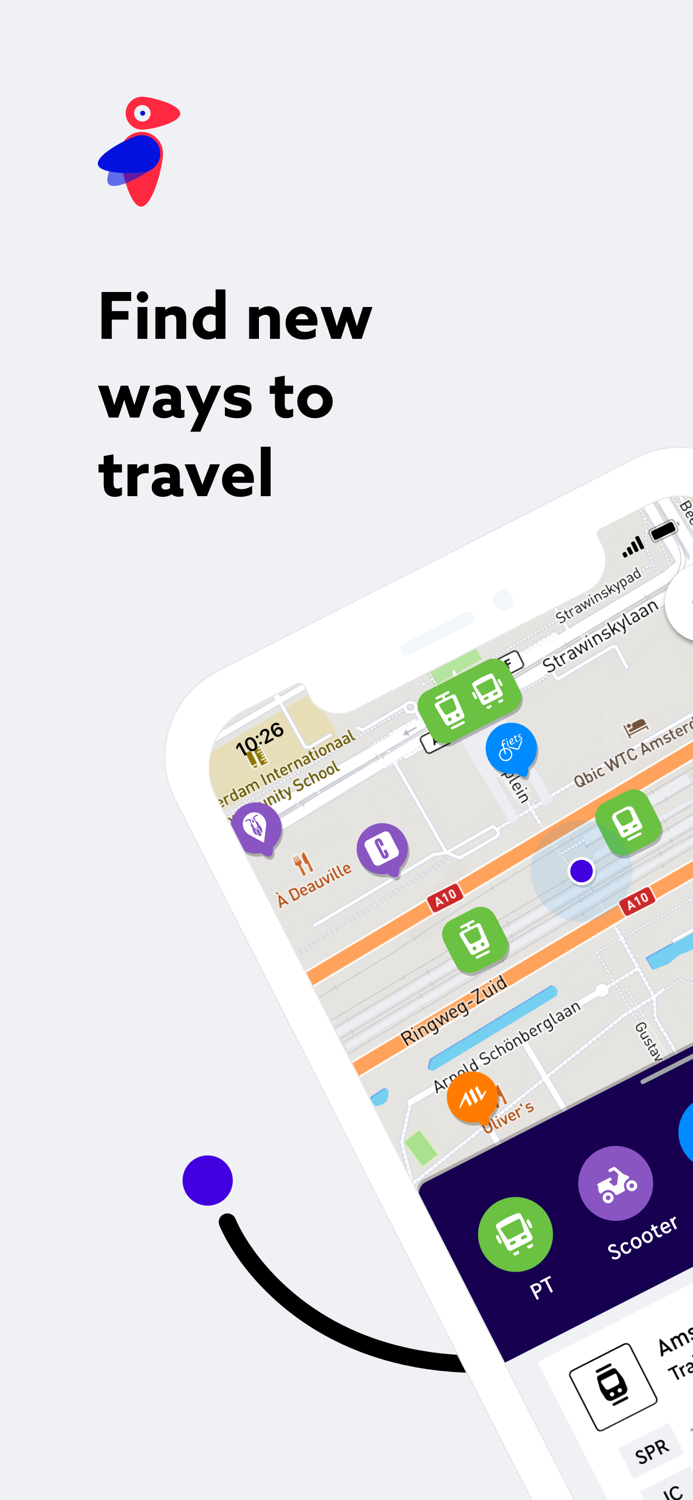 Amaze Mobility- travel app