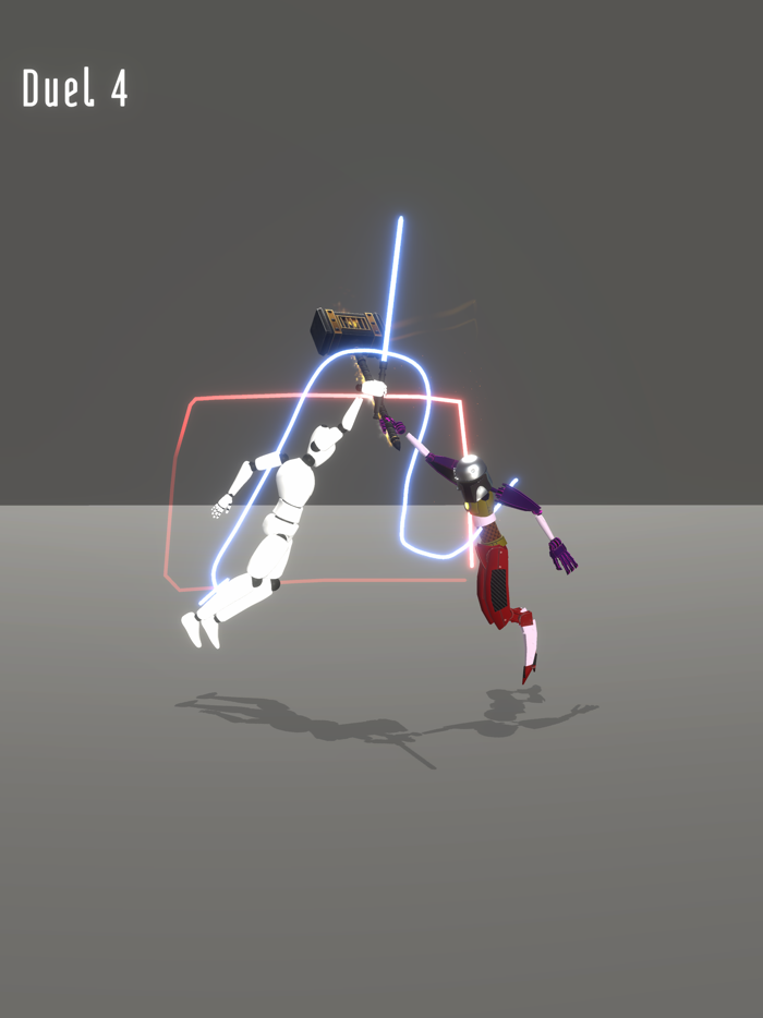 Robot Fighting Draw Battle