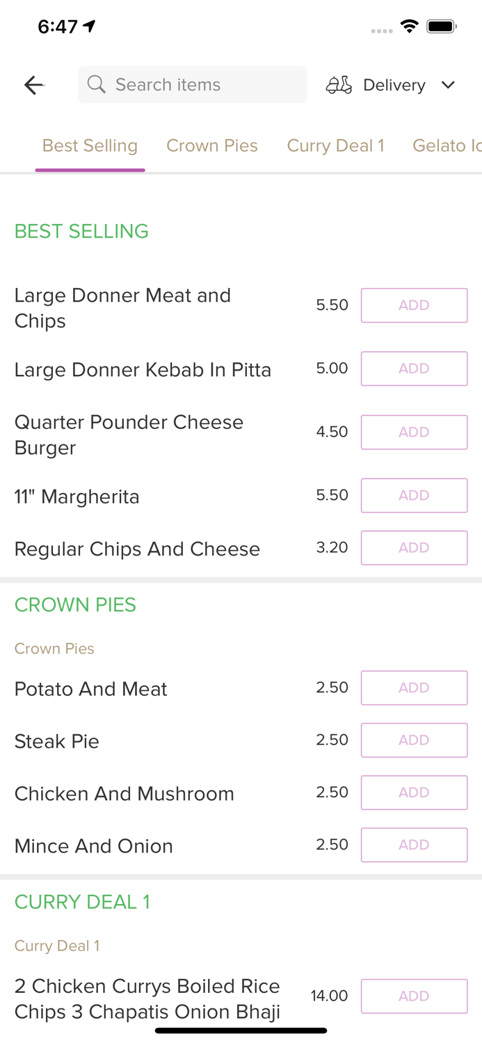 Crown Pizza CastleFord.