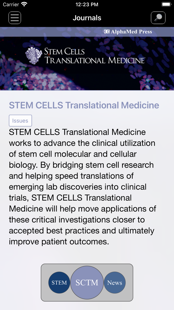Stem Cells Journals