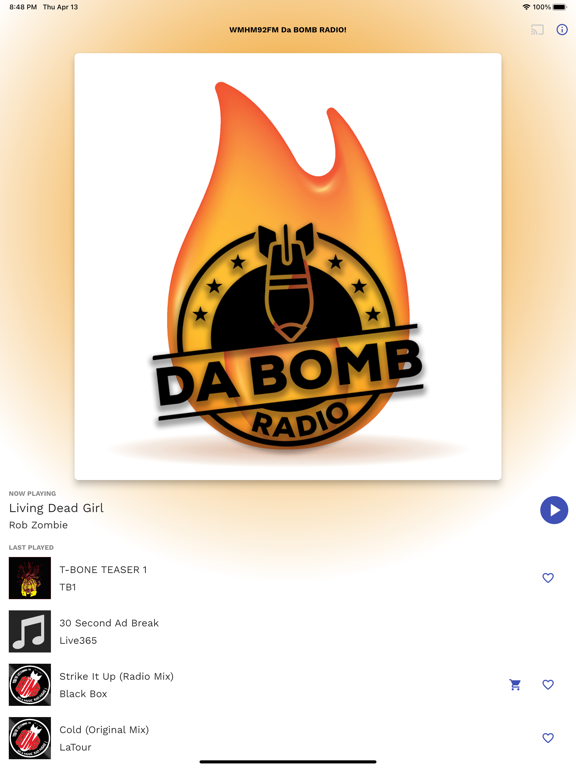 WMHM92FM Da BOMB RADIO!のおすすめ画像1