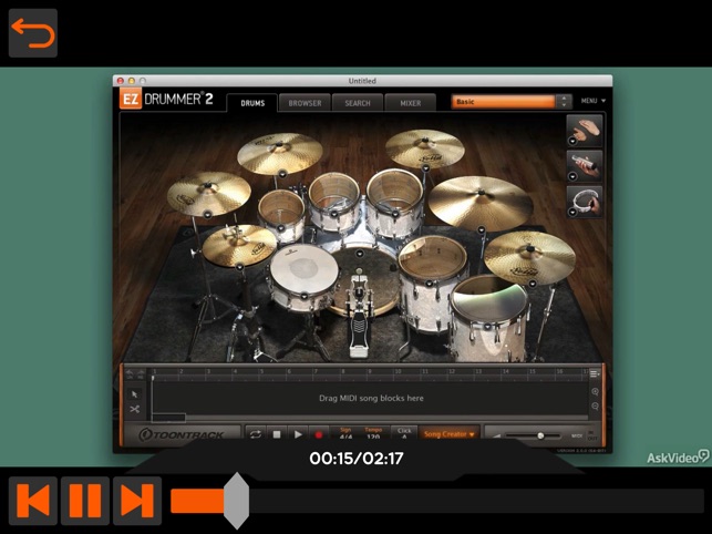 Explore Course For EZDrummer 2 on the App Store