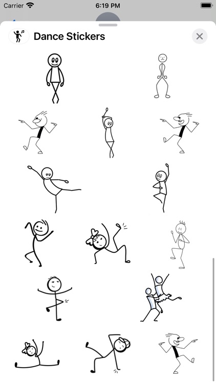 Dance Stickers