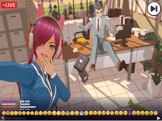Anime High School Bad Girl Sim screenshot 2