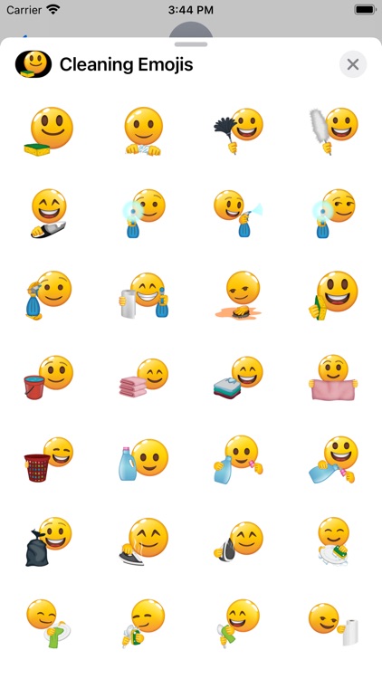 Cleaning Emojis