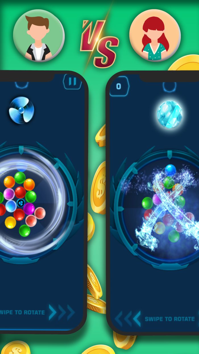 Grotto Skillz Bubble shooter