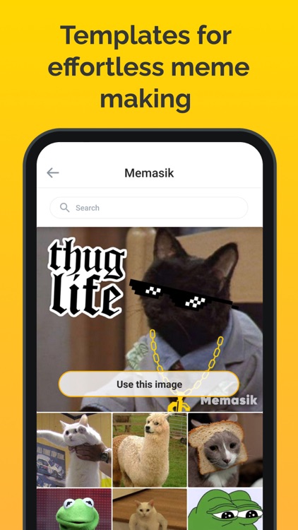 Memasik: Meme maker app