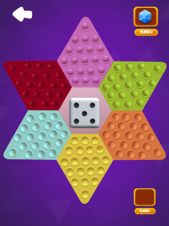 Ludo Pop it chess 3D