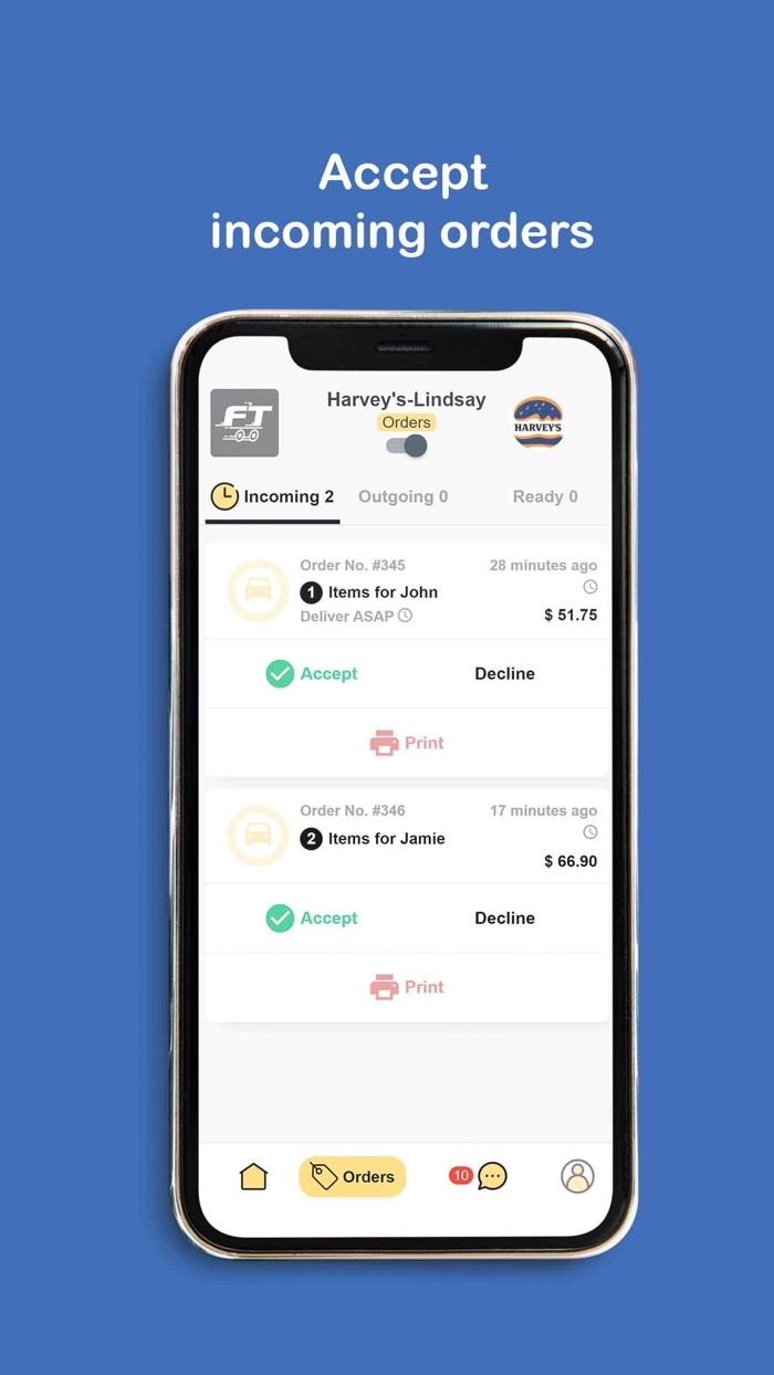 Delivery Root Merchant