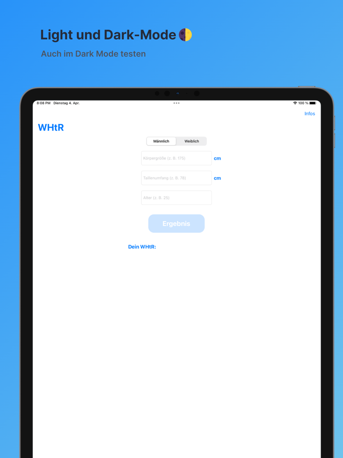 Gewicht-Checker plus