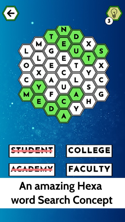 Hexa Word Search Puzzle Games