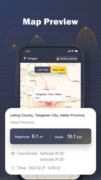 Earthquake Warning & Alert