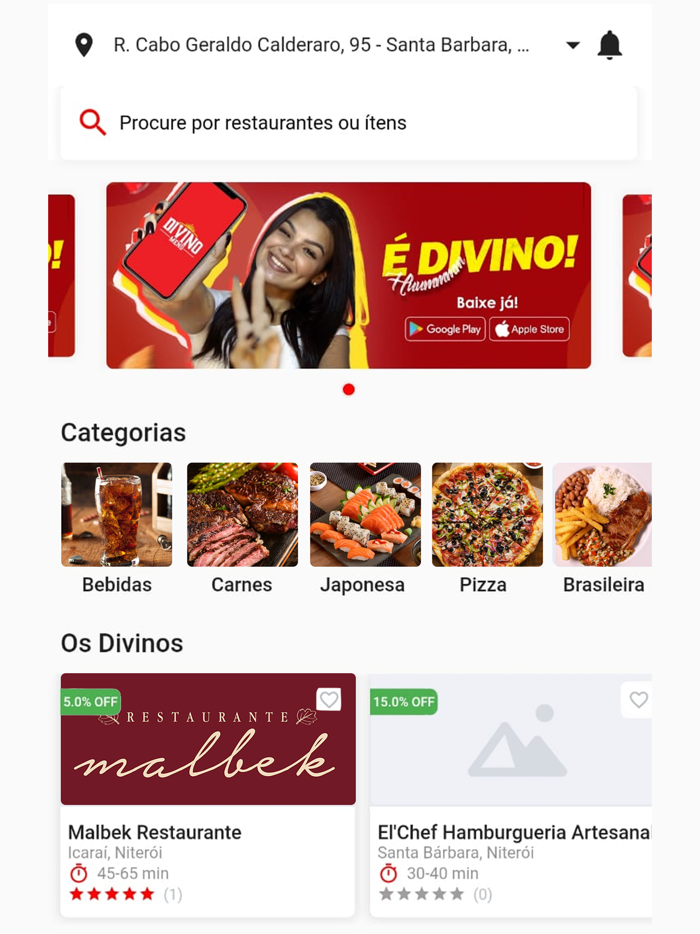 Divino Menu