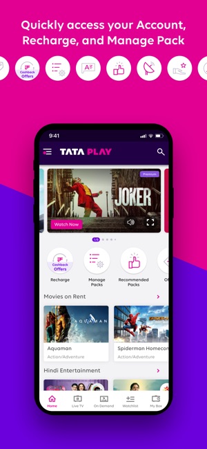 Tata Sky is now Tata Play on the App Store