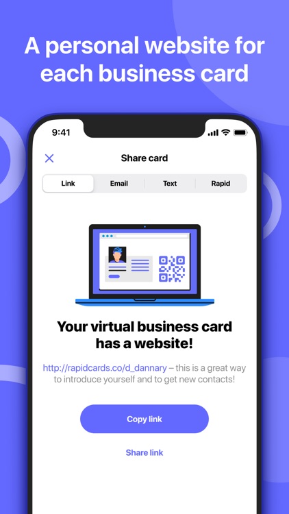 RAPID - Business card maker screenshot-4