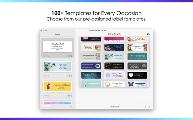 Address Labels by Nobody on the Mac App Store