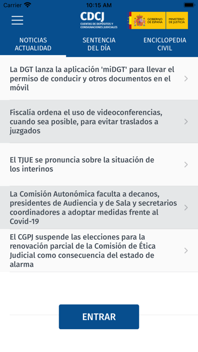 Santander Justicia screenshot 2