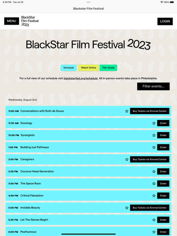 BlackStar Film Fest screenshot 2