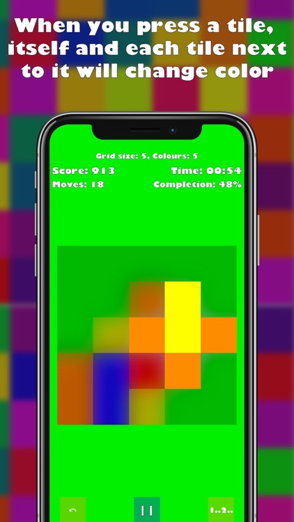 Rainbow Grid: Logic Game