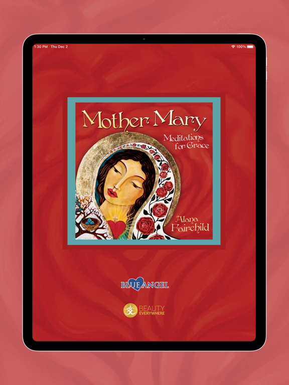 Mother Mary Meditations iPad app afbeelding 1