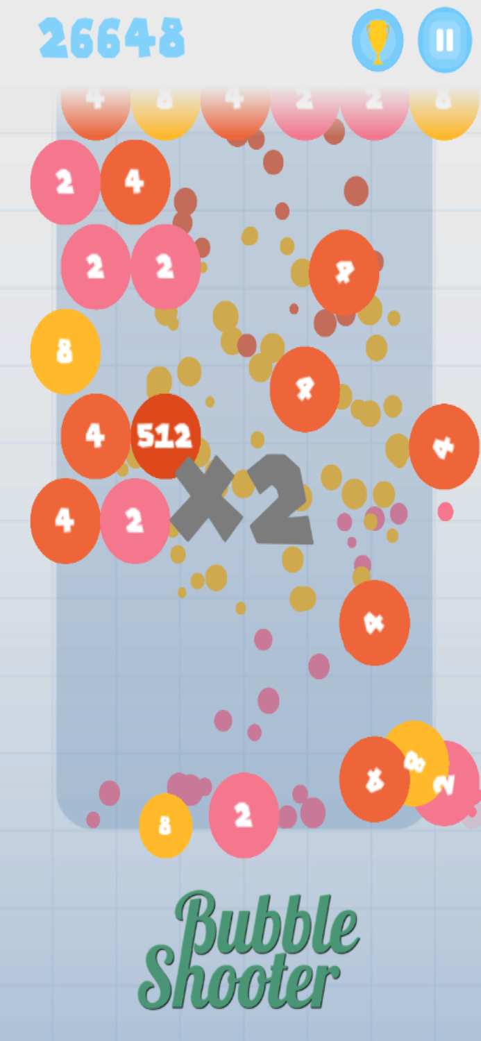 Bubble Explosion Shooter 2048