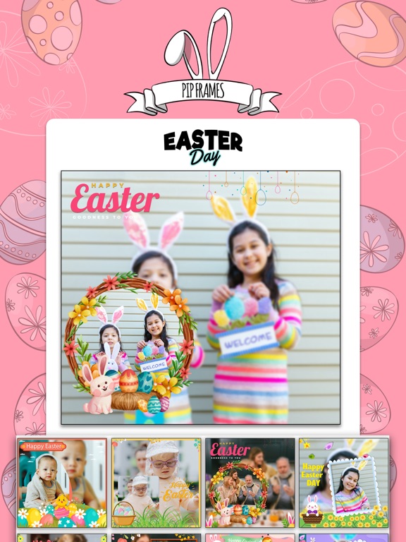 Easter Pip Photo Frames & card screenshot 2