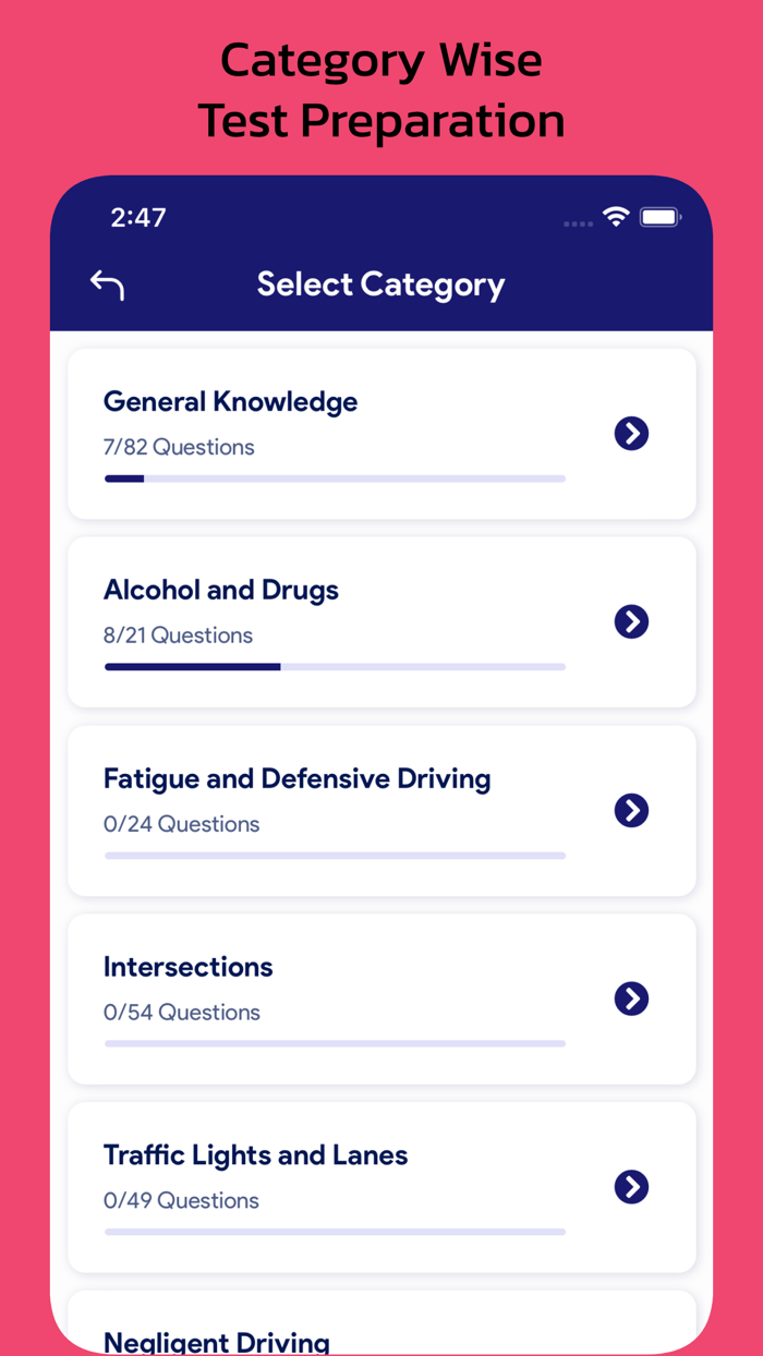 NSW DKT Learners Test Practice