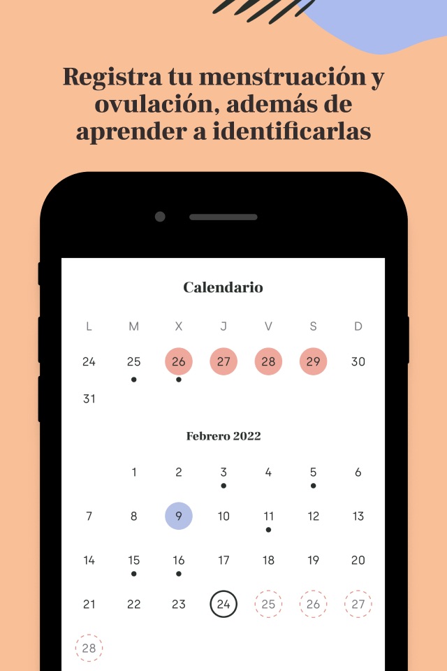 Cicla · Calendario menstrual screenshot 3