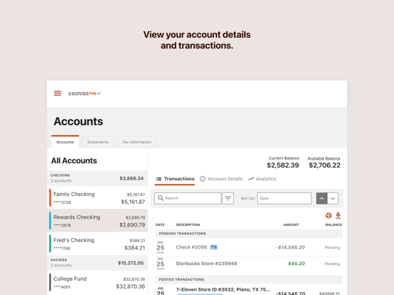 Canvas Credit Union screenshot 3