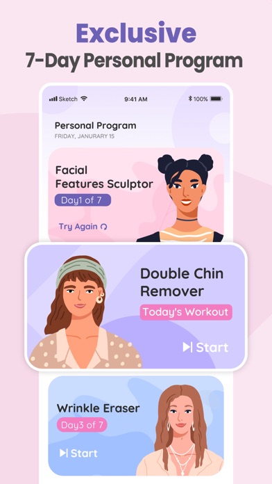 FaceYogi - Face Yoga Exercise Screenshot