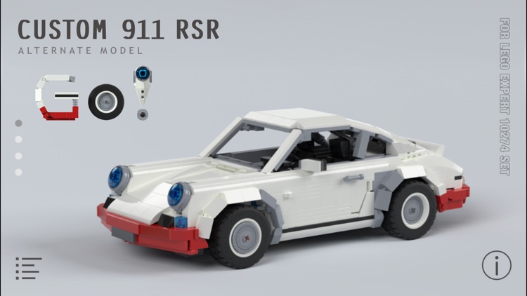 Custom 911 RSR for LEGO 10274