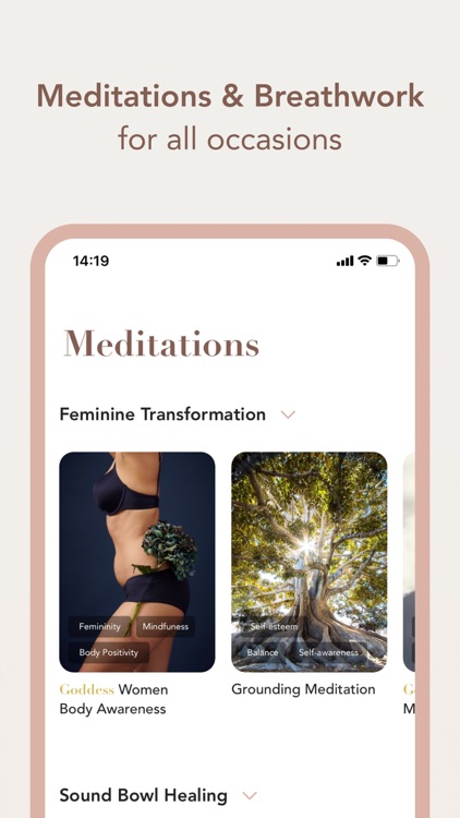 Goddess: Self Care, Meditation screenshot-6