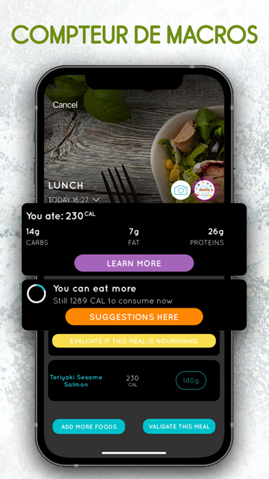 DietSensor: Compteur Calories DietSensor: Compteur Calories