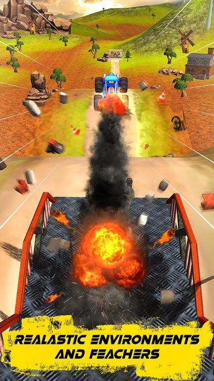 Slingshot - Flying car games screenshot-6